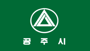 Gongju City 1986-1995 Flag Logo PNG Vector