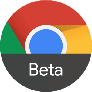 Google Chrome Beta Logo PNG Vector