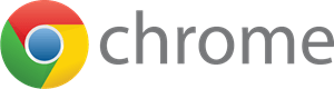 Google Chrome (Wordmark) Logo PNG Vector