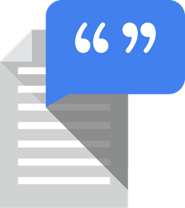 Google Text to Speech Logo PNG Vector