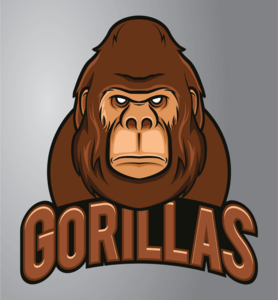 Gorilla Logo PNG Vector