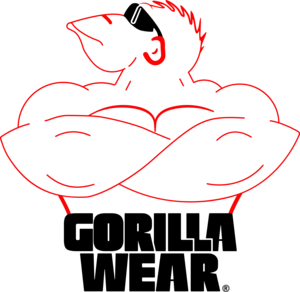 Gorilla Wear Logo PNG Vector