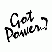 Got Power? Logo PNG Vector