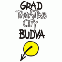 Grad teatar Budva Logo Vector