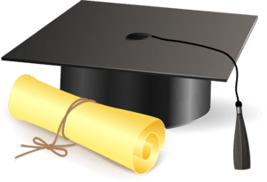 Graduation Logo PNG Vector