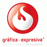 Gráfica Expresiva Logo Vector