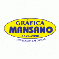 Gráfica Mansano Logo PNG Vector