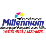 Gráfica Millennium Logo Vector