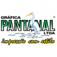 Gráfica Pantanal Campo Grande MS Logo Vector