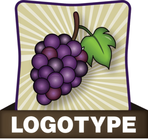 Grapes Logo PNG Vector