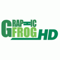 Graphic Frog HD Logo PNG Vector