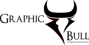 graphic bull Logo Vector