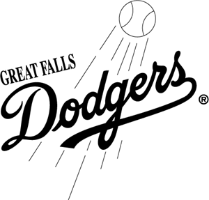 Great Falls Dodgers Logo Vector