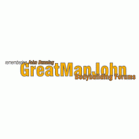 Great Man John Logo PNG Vector