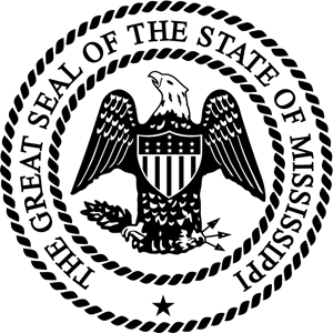 Great Seal of the State of Mississippi Logo Vector
