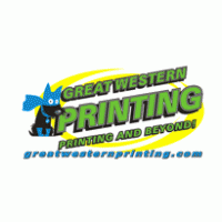 Great Western Screen Printing Logo PNG Vector