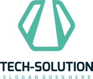 Green Abstract Shape Company Logo Vector