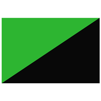 GREEN ANARCHISM FLAG Logo Vector