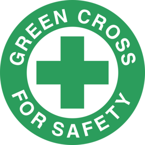 GREEN CROSS FOR SAFETY Logo PNG Vector