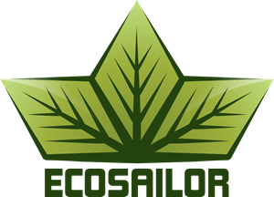 Green Ecosailor Logo PNG Vector