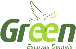 Green Escovas Dentais Logo Vector