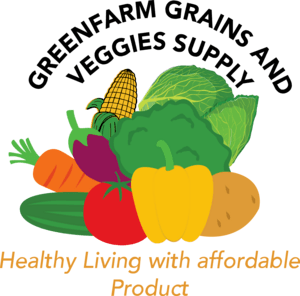 Green Farm Grains Logo PNG Vector