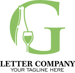 Green G Letter Company Logo PNG Vector