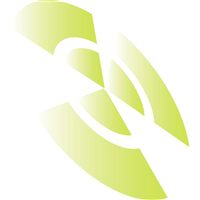 GREEN GEOMETRIC SHAPE Logo Vector