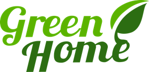 Green Home Logo PNG Vector