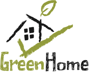 Green Home Logo PNG Vector
