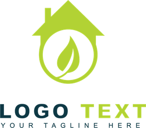 Green homes Logo PNG Vector