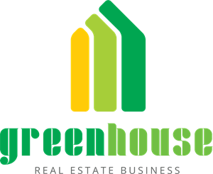 Green House Logo Vector