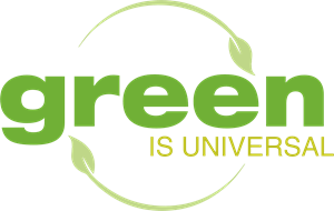 Green Is Universal Logo PNG Vector