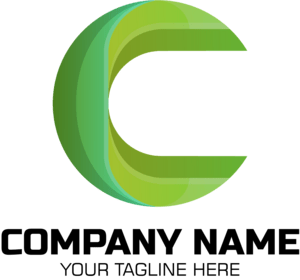 Green Letter C Company Logo PNG Vector