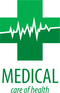 Green medical health Logo PNG Vector