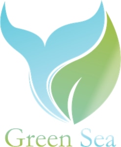 Green sea Logo Vector