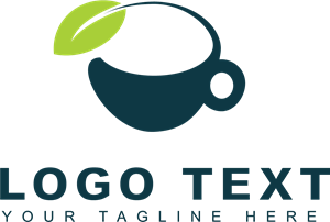 Green tea Logo PNG Vector