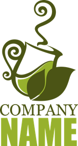 green tea Logo PNG Vector