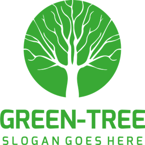 Green Tree Logo Vector