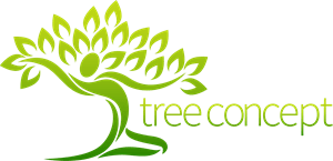 Green tree Logo PNG Vector