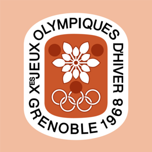 Grenoble 1968 Winter Olympic Logo PNG Vector
