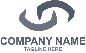 Grey Company Logo Vector