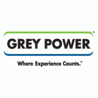 Grey Power Logo Vector