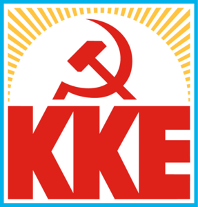 Griechischen Kommunistischen Partei Logo PNG Vector
