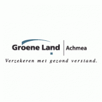 Groene Land Logo Vector