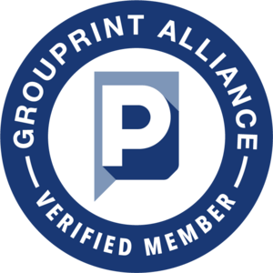 Grouprint Alliance - Verified Member Logo PNG Vector