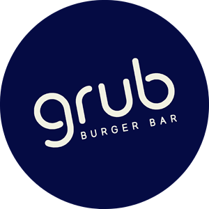 Grub Burger Bar Logo PNG Vector