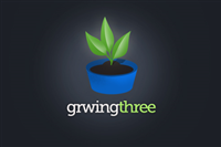 GrwingThree Logo PNG Vector