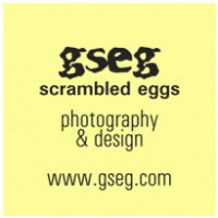 GSEGScrambled Eggs Photography and Design Logo Vector