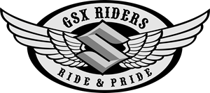 GSX Riders wings Logo Vector